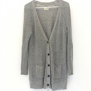 LA HEARTS Gray Knit Cardigan